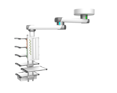 Bras médical GENIUS avec boîtier M20 en configuration personnalisée