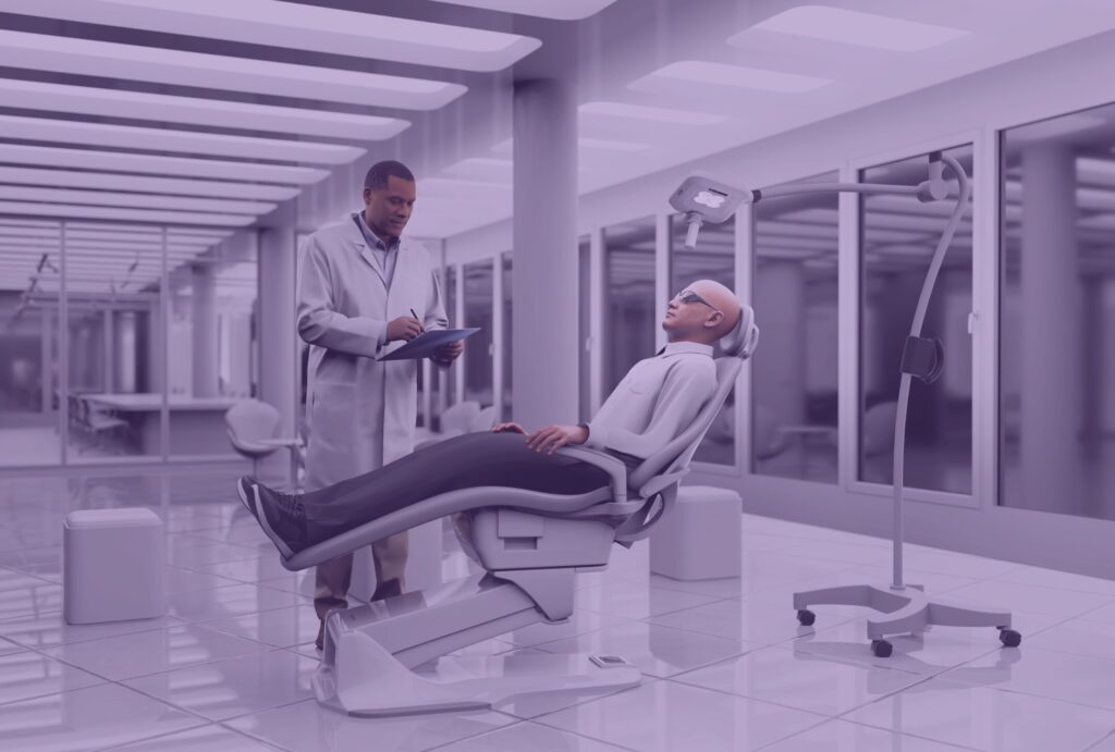 Lampe DERMARIS pour photothérapie dynamique en dermatologie