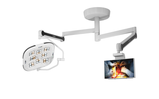 Lampe opératoire EPURE avec moniteur