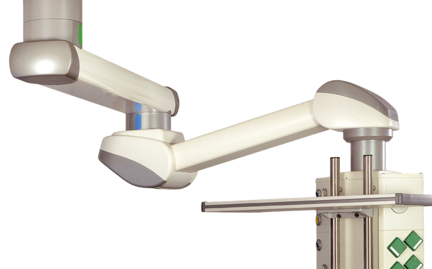 GENIUS SPRING : bras plafonniers de distribution articulés évolués avec freins pneumatiques